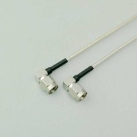 SMA RA semi-flexible cable assembly 18ghz